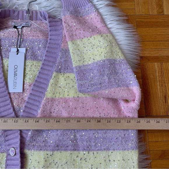OLIVIA RUBIN mika cardigan Coquettecore size Small - Picture 13 of 16